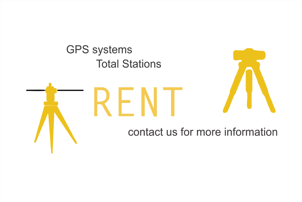 Rental of survey equipment